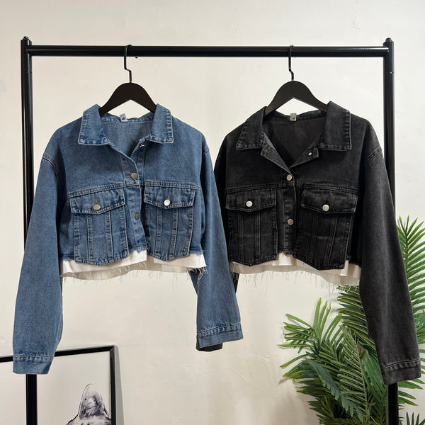 241047 - Layer Denim Jacket (40% Off)