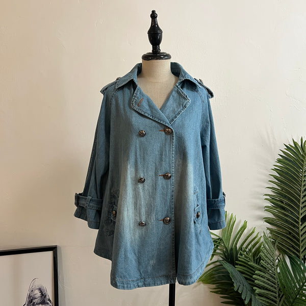 241304 -Denim Babydoll Jacket (40% Off)