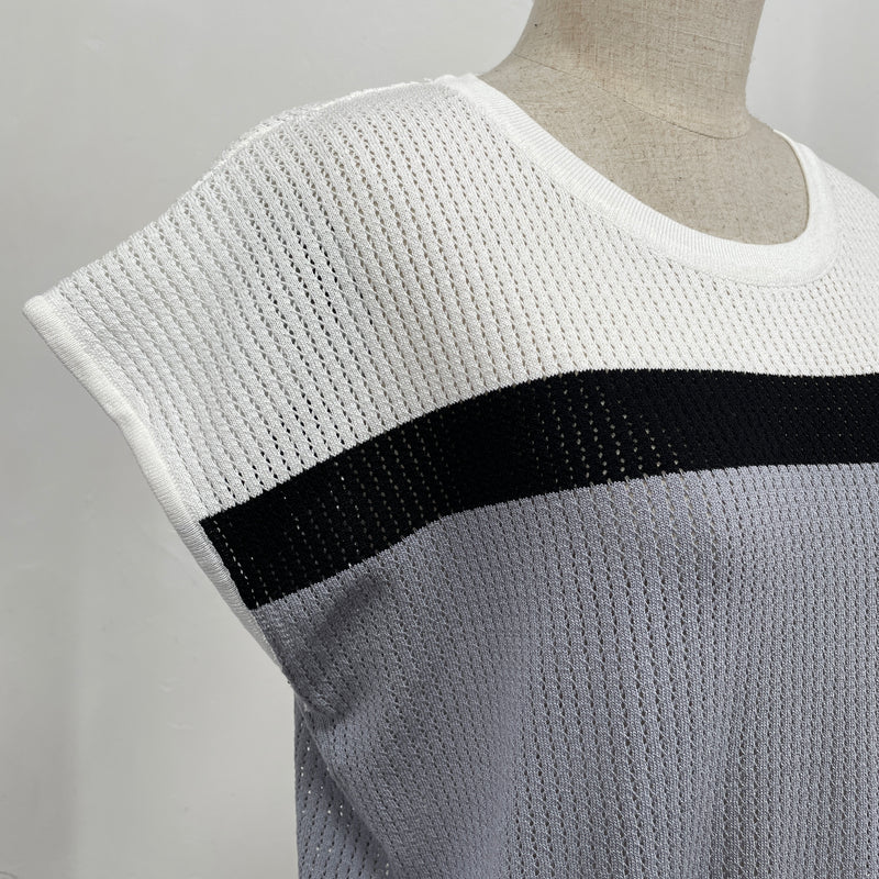 230668 - Striped Knitting Top