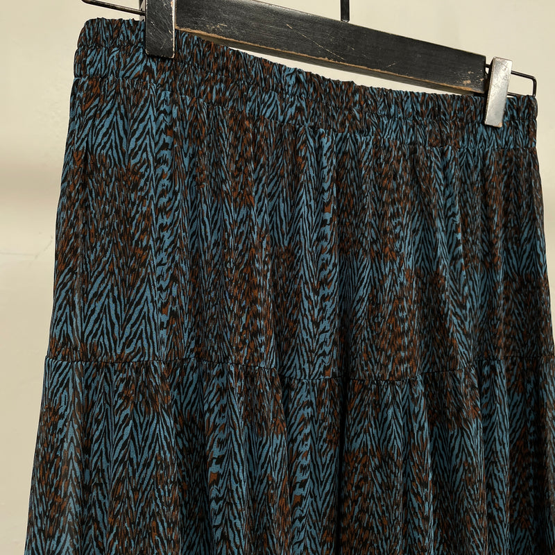 240024 - Print Chiffon Skirt (20% Off)