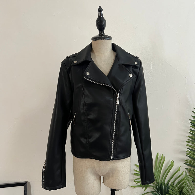 241443 - Leather Style Jacket (40% Off)